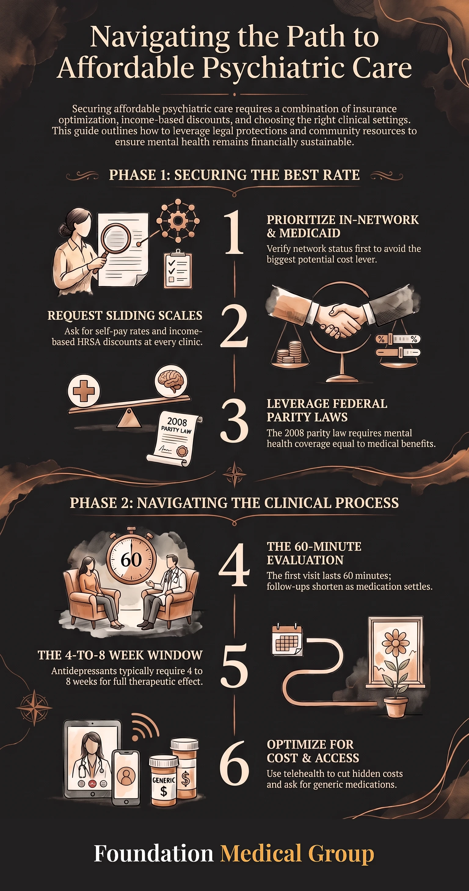 A short guide to affordable psychiatry.