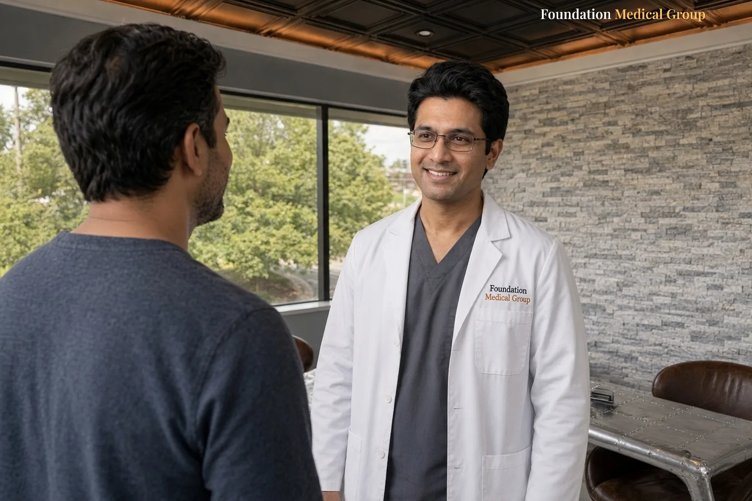 A patient asks a clinician about the safety of ketamine treatment