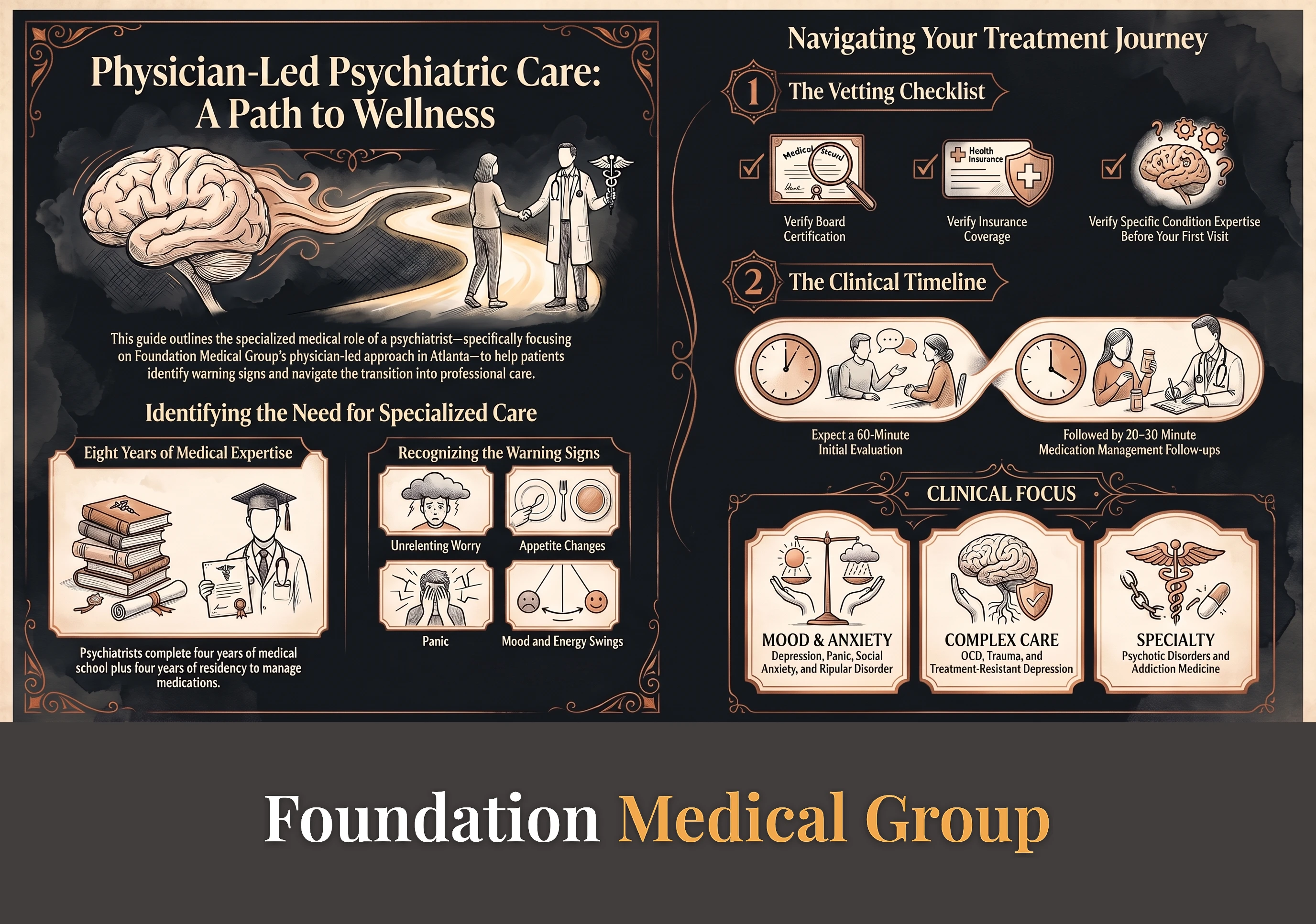 A short guide to psychiatry care.
