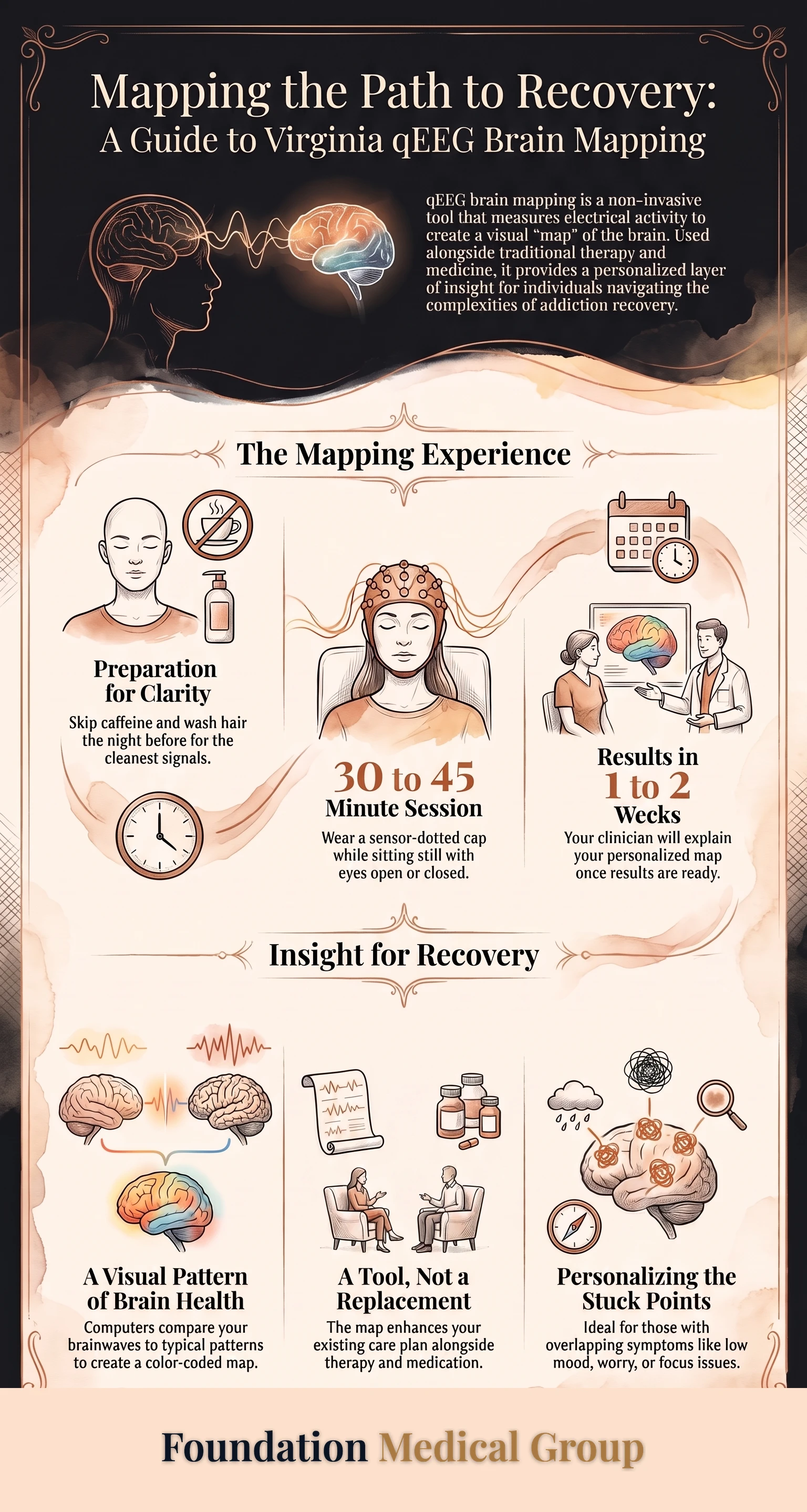 Infographic: qEEG Brain Mapping in Virginia: A Painless Brain Map