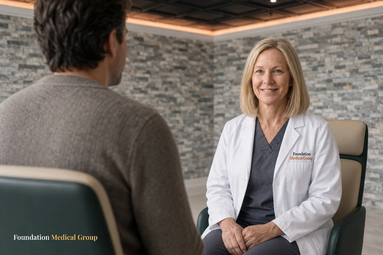 A clinician reviews regular check-ups during long-term Suboxone treatment