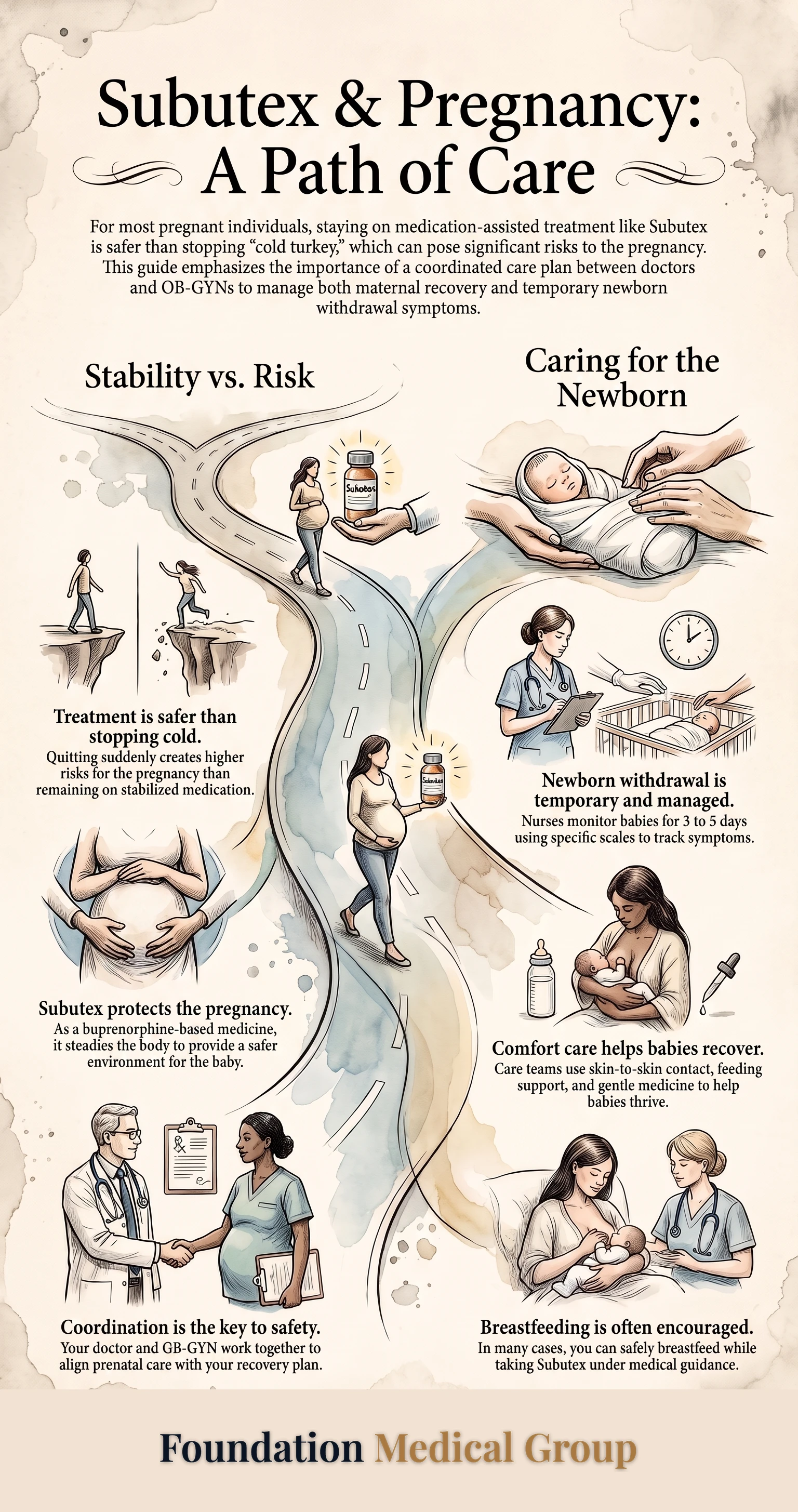 Infographic: Subutex Doctor in Dallas: Staying Safe in Pregnancy