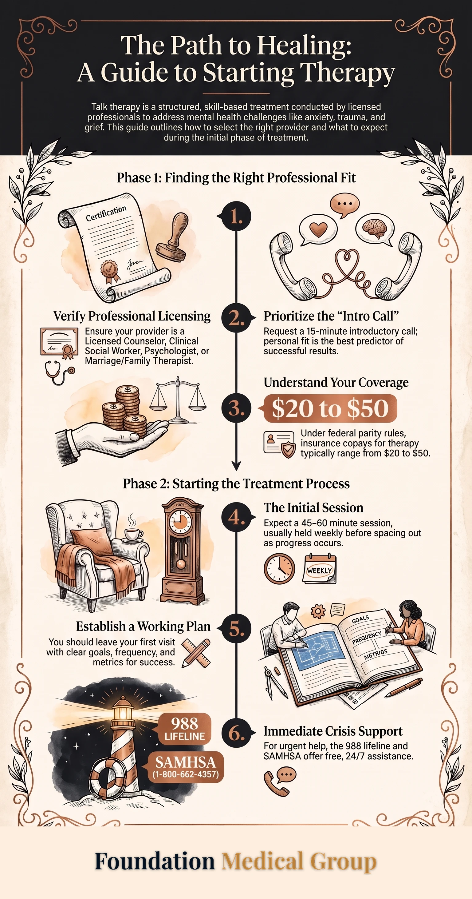 A short guide to talk therapy.