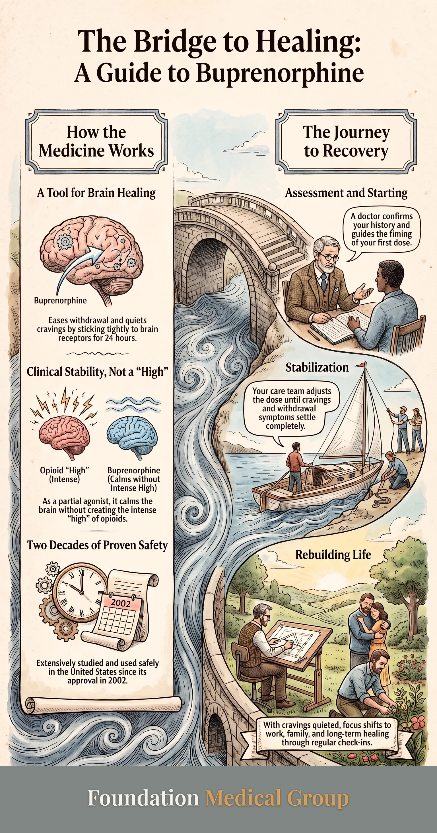 Infographic: What Is Buprenorphine? A Simple, Plain-Words Guide